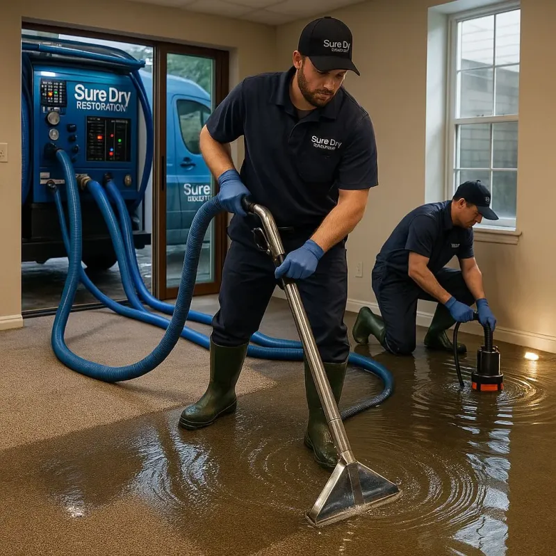 Water Extraction and Removal process in Midpines, CA